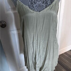 FREE PEOPLE ONE Satin Top SZ S